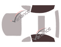 Glazing template - front window kit - Hyundai Genesis (1) Coupe 3 doors (2009 - 2013) Glazing template - front window kit - Hyundai Genesis (1) Coupe 3 doors (2009 - 2013)