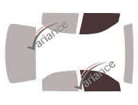 Glazing template - front window kit - Hyundai Sonata (4) Berline 4 doors (1999 - 2001) Glazing template - front window kit - Hyundai Sonata (4) Berline 4 doors (1999 - 2001)