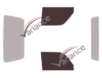 Glazing template - front window kit - Daihatsu Hijet Van Utilitaire 3 doors (1996 - 2004) Glazing template - front window kit - Daihatsu Hijet Van Utilitaire 3 doors (1996 - 2004)