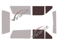 Glazing template - front window kit - Volkswagen Polo (2) Break 3 doors (1981 - 1994) Glazing template - front window kit - Volkswagen Polo (2) Break 3 doors (1981 - 1994)
