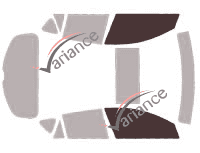 Glazing template - front window kit - Mazda 3 (2) 5 doors (2009 - 2014) Glazing template - front window kit - Mazda 3 (2) 5 doors (2009 - 2014)