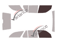 Glazing template - front window kit - Mercedes-Benz Classe C (1) Break 5 doors (1995 - 2000) Glazing template - front window kit - Mercedes-Benz Classe C (1) Break 5 doors (1995 - 2000)