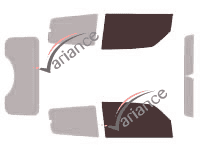 Glazing template - front window kit - Mitsubishi Pajero (4) Court 3 doors (2006 - 2011) Glazing template - front window kit - Mitsubishi Pajero (4) Court 3 doors (2006 - 2011)