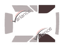 Verglasungsschablone - Fensterkit vorne - Nissan Pathfinder (1) 3-türig (1987 - 1995) Verglasungsschablone - Fensterkit vorne - Nissan Pathfinder (1) 3-türig (1987 - 1995)