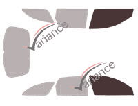 Glazing template - front window kit - Nissan Primera (3) Break 5 doors (2002 - 2008) Glazing template - front window kit - Nissan Primera (3) Break 5 doors (2002 - 2008)