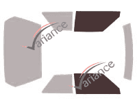Glazing template - front window kit - Renault R 11 3 doors (1983 - 1989) Glazing template - front window kit - Renault R 11 3 doors (1983 - 1989)