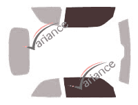 Glazing template - front window kit - Saab 9.3 (1) Cabriolet 2 doors (1994 - 2003) Glazing template - front window kit - Saab 9.3 (1) Cabriolet 2 doors (1994 - 2003)