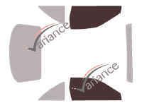 Plantilla de acristalamiento - kit de ventana delantera - Fiat Coupe (1) Coupe 2 puertas (1993 - 2000) Plantilla de acristalamiento - kit de ventana delantera - Fiat Coupe (1) Coupe 2 puertas (1993 - 2000)