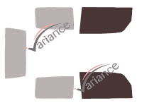 Glazing template - front window kit - Ssangyong Korando (2) 3 doors (1997 - 2006) Glazing template - front window kit - Ssangyong Korando (2) 3 doors (1997 - 2006)