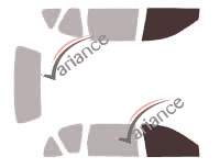 Glazing template - front window kit - Toyota Ipsum 5 doors (1995 - 2003) Glazing template - front window kit - Toyota Ipsum 5 doors (1995 - 2003)