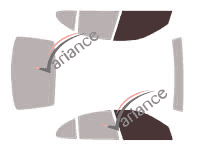 Glazing template - front window kit - Renault Megane (1) Classic Berline 4 doors (1995 - 2002) Glazing template - front window kit - Renault Megane (1) Classic Berline 4 doors (1995 - 2002)