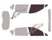 Glazing template - front window kit - Renault Scenic (3) Court 5 doors (2009 - 2016) Glazing template - front window kit - Renault Scenic (3) Court 5 doors (2009 - 2016)