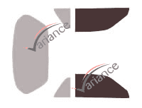 Glazing template - front window kit - Chrysler LeBaron Coupé 2 doors (1987 - 1995) Glazing template - front window kit - Chrysler LeBaron Coupé 2 doors (1987 - 1995)