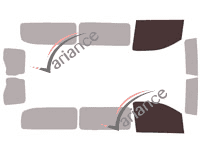 Gabarit vitrage - kit vitres avant - Fiat Scudo (3) Long 5-6 portes (depuis 2020) Gabarit vitrage - kit vitres avant - Fiat Scudo (3) Long 5-6 portes (depuis 2020)