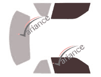 Glazing template - front window kit - Buick Regal (3) Coupé 2 doors (1988 - 1996) Glazing template - front window kit - Buick Regal (3) Coupé 2 doors (1988 - 1996)