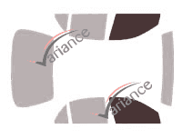 Glazing template - front window kit - Buick Regal (4) Berline 4 doors (1997 - 2005) Glazing template - front window kit - Buick Regal (4) Berline 4 doors (1997 - 2005)
