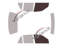 Glazing template - front window kit - Buick Skylack Berline 4 doors (1991 - 1998) Glazing template - front window kit - Buick Skylack Berline 4 doors (1991 - 1998)