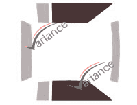 Glazing template - front window kit - Cadillac Eldorado (9) Biarritz Coupé 2 doors (1979 - 1985) Glazing template - front window kit - Cadillac Eldorado (9) Biarritz Coupé 2 doors (1979 - 1985)