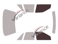 Glazing template - front window kit - Cadillac Seville (4) Berline 4 doors (1992 - 1997) Glazing template - front window kit - Cadillac Seville (4) Berline 4 doors (1992 - 1997)