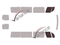 Glazing template - front window kit - Mercedes-Benz Sprinter (2) Long 5 doors (2006 - 2018) Glazing template - front window kit - Mercedes-Benz Sprinter (2) Long 5 doors (2006 - 2018)