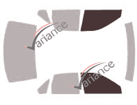 Glazing template - front window kit - Chevrolet Caprice (4) Berline 4 doors (1995 - 1996) Glazing template - front window kit - Chevrolet Caprice (4) Berline 4 doors (1995 - 1996)