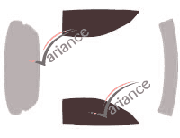 Glazing template - front window kit - Chevrolet Corvette (5) C5 Coupe 2 doors (1999 - 2004) Glazing template - front window kit - Chevrolet Corvette (5) C5 Coupe 2 doors (1999 - 2004)