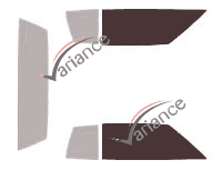 Glazing template - front window kit - Chevrolet Monte-Carlo (3) Coupé 2 doors (1978 - 1981) Glazing template - front window kit - Chevrolet Monte-Carlo (3) Coupé 2 doors (1978 - 1981)