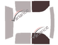 Glazing template - front window kit - Chevrolet Silverado (1) Crew Cab Pick-up 4 doors (1999 - 2007) Glazing template - front window kit - Chevrolet Silverado (1) Crew Cab Pick-up 4 doors (1999 - 2007)