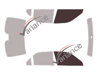 Plantilla de acristalamiento - kit de ventanilla delantera - Honda Legend (3) 4 puertas (1997 - 2004) Plantilla de acristalamiento - kit de ventanilla delantera - Honda Legend (3) 4 puertas (1997 - 2004)