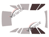 Glazing template - front window kit - Citroën XM Berline 4 doors (1989 - 2001) Glazing template - front window kit - Citroën XM Berline 4 doors (1989 - 2001)