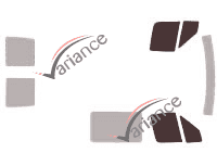 Gabarit vitrage - kit vitres avant - Dodge Sprinter Utilitaire 5 portes (2001 - 2006) Gabarit vitrage - kit vitres avant - Dodge Sprinter Utilitaire 5 portes (2001 - 2006)