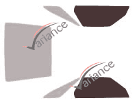 Glazing template - front window kit - Dodge Daytona Coupé 2 doors (1990 - 1993)