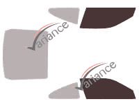 Glazing template - front window kit - Eagle Talon Coupé 2 doors (1990 - 1994) Glazing template - front window kit - Eagle Talon Coupé 2 doors (1990 - 1994)