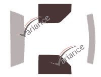 Glazing template - front window kit - Gmc Sonoma (1) Simple Cab Pick-up 2 doors (1982 - 1993) Glazing template - front window kit - Gmc Sonoma (1) Simple Cab Pick-up 2 doors (1982 - 1993)