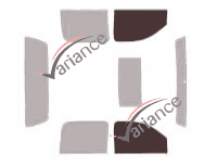 Glazing template - front window kit - Gmc Sierra (3) Crew Cab Pick-up 4 doors (2007 - 2013) Glazing template - front window kit - Gmc Sierra (3) Crew Cab Pick-up 4 doors (2007 - 2013)