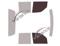 Plantilla de acristalamiento - kit de ventana delantera - Lincoln Blackwood Quad Cab 4 puertas (2002 - 2006) Plantilla de acristalamiento - kit de ventana delantera - Lincoln Blackwood Quad Cab 4 puertas (2002 - 2006)