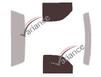 Glazing template - front window kit - Gmc Sierra (2) Simple Cab Pick-up 2 doors (1999 - 2006) Glazing template - front window kit - Gmc Sierra (2) Simple Cab Pick-up 2 doors (1999 - 2006)