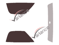 Glazing template - front window kit - Fiat Barchetta Cabriolet 2 doors (1996 - 2006) Glazing template - front window kit - Fiat Barchetta Cabriolet 2 doors (1996 - 2006)