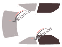 Gabarit vitrage - kit vitres avant - Oldsmobile Cutlass (5) Supreme Coupé 2 portes (1990 - 1997) Gabarit vitrage - kit vitres avant - Oldsmobile Cutlass (5) Supreme Coupé 2 portes (1990 - 1997)