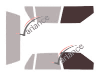 Glazing template - front window kit - Oldsmobile Eighty-Eight Berline 4 doors (1986 - 1991) Glazing template - front window kit - Oldsmobile Eighty-Eight Berline 4 doors (1986 - 1991)