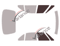 Glazing template - front window kit - Oldsmobile Eighty-Eight Berline 4 doors (1992 - 1999) Glazing template - front window kit - Oldsmobile Eighty-Eight Berline 4 doors (1992 - 1999)