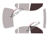 Glazing template - front window kit - Oldsmobile Cutlass (6) Berline 4 doors (1997 - 1999) Glazing template - front window kit - Oldsmobile Cutlass (6) Berline 4 doors (1997 - 1999)