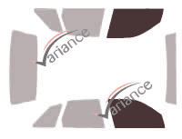 Mascherina per vetri - kit vetri anteriori - Seat Ibiza (2) 5 porte (1993 - 1999) Mascherina per vetri - kit vetri anteriori - Seat Ibiza (2) 5 porte (1993 - 1999)