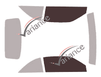 Glazing template - front window kit - Audi A4 (2) Cabriolet 2 doors (2000 - 2006) Glazing template - front window kit - Audi A4 (2) Cabriolet 2 doors (2000 - 2006)