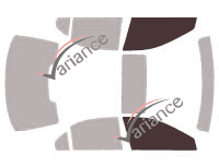 Glazing template - front window kit - Acura RL Berline 4 doors (2005 - 2012) Glazing template - front window kit - Acura RL Berline 4 doors (2005 - 2012)