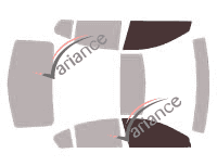 Glazing template - front window kit - Acura TL (4) Berline 4 doors (2009 - 2014) Glazing template - front window kit - Acura TL (4) Berline 4 doors (2009 - 2014)