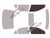 Glazing template - front window kit - Acura TSX (1) Berline 4 doors (2003 - 2008) Glazing template - front window kit - Acura TSX (1) Berline 4 doors (2003 - 2008)