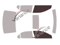 Glazing template - front window kit - Acura TSX (2) Berline 4 doors (2008 - 2017) Glazing template - front window kit - Acura TSX (2) Berline 4 doors (2008 - 2017)