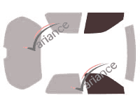 Glazing template - front window kit - Acura Vigor Berline 4 doors (1992 - 1994) Glazing template - front window kit - Acura Vigor Berline 4 doors (1992 - 1994)