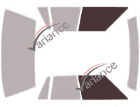 Glazing template - front window kit - Mercury Grand Marquis (1) Berline 4 doors (1979 - 1991) Glazing template - front window kit - Mercury Grand Marquis (1) Berline 4 doors (1979 - 1991)